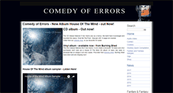 Desktop Screenshot of comedyoferrors.org